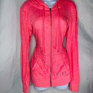 Victoria’s Secret Love Pink full zip hoodie small